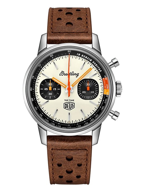 Breithling Watch Top Time Deus Limited Edition Stainless Steel Silver