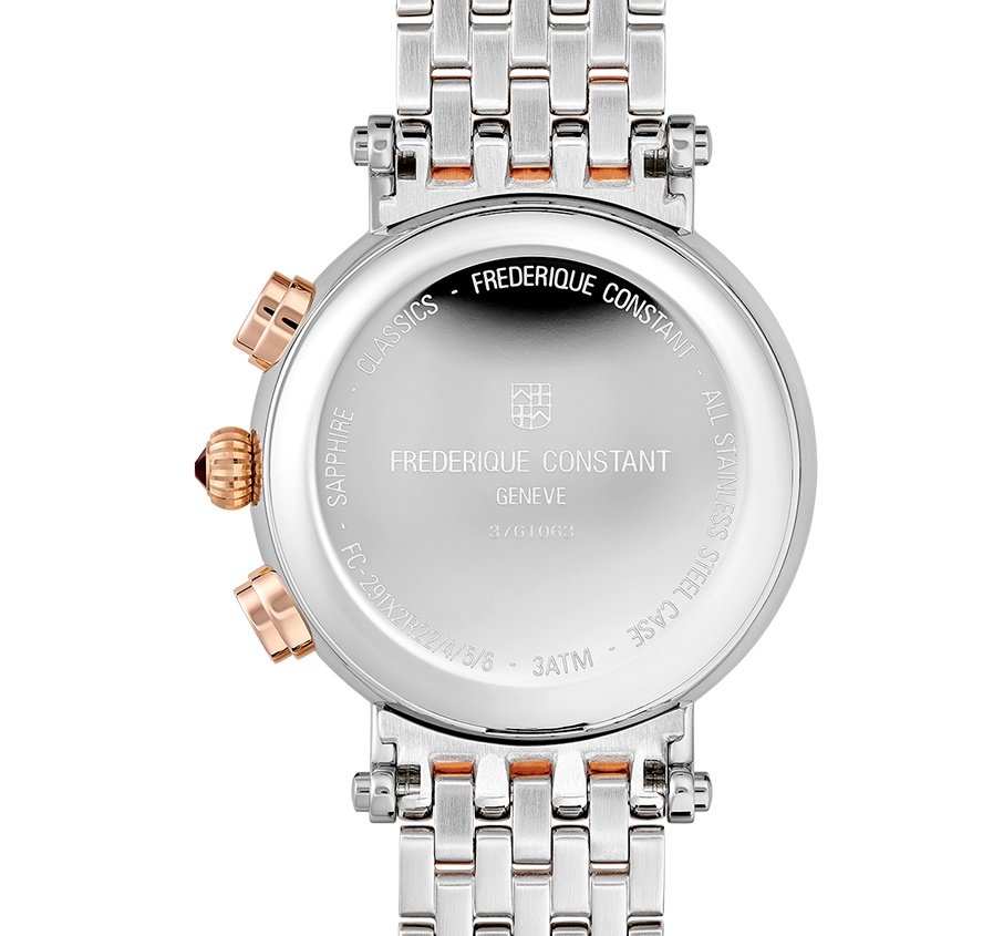 FREDERIQUE CONSTANT WATCH CLASSICS QUARTZ CHRONOGRAPH LADIES