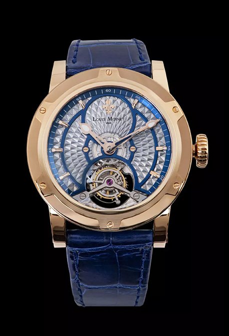 MOGADOR TOURBILLON 18K ROSE GOLD TITANIUM