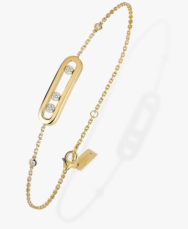Messika-Paris YELLOW GOLD DIAMOND BRACELET