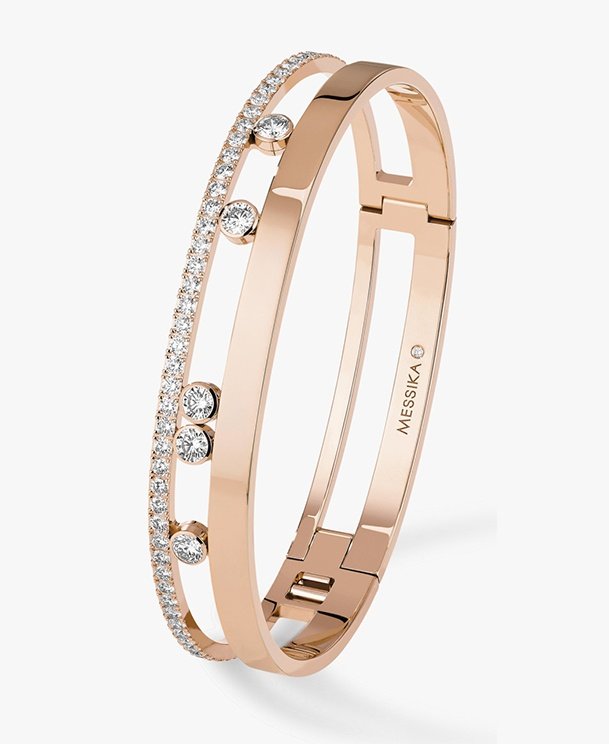Messika-Paris-PINK GOLD DIAMOND BRACELET