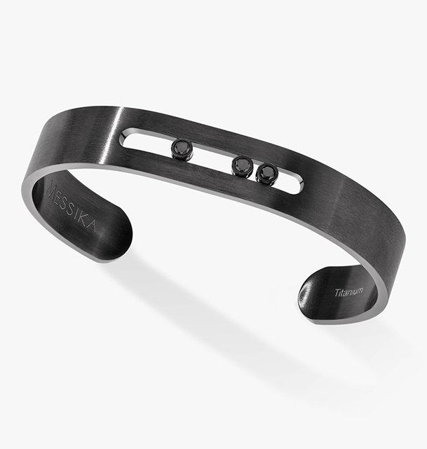 Messika-Paris-BLACK TITANIUM DIAMOND BRACELET