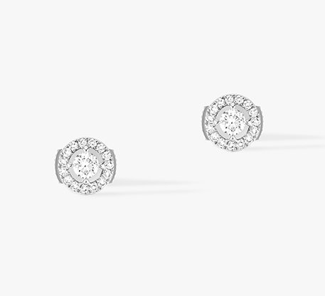 Messika-Paris WHITE GOLD DIAMOND EARRINGS