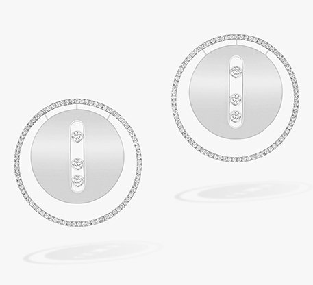 Messika-Paris WHITE GOLD DIAMOND EARRINGS