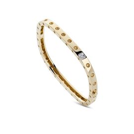 POIS MOI bracelet with diamonds in 18kt yellow, pink and white gold. small symbols, very powerful. diamonds weight (total): 0.08 ct
