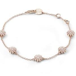 Margherita Rose gold and diamond bracelet