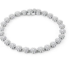 Margherita White gold and diamond bracelet