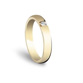 Veramore Yellow gold and external diamond wedding ring