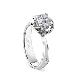 Bocciolo White gold engagement ring - Infinite carat
