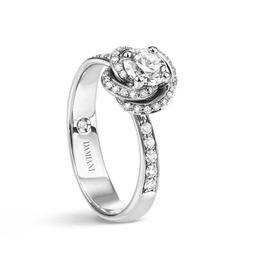 Bocciolo White gold engagement ring - Infinite carat
