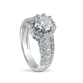 Belle Epoque Platinum engagement ring - Infinite carat