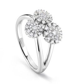 Margherita White gold and diamond ring