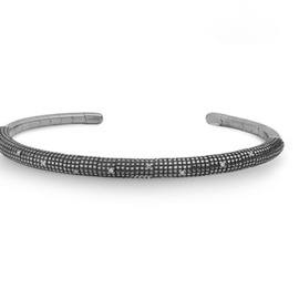 Metropolitan Black gold and diamond bracelet