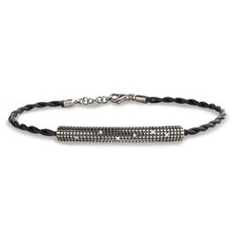 Metropolitan Black gold and diamond bracelet