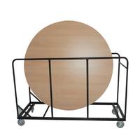 Yuvarlak Banket Masa Taşıma Arabası