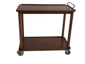 RESTAURANT SERVİS ARABASI AHŞAP İKİ KATLI