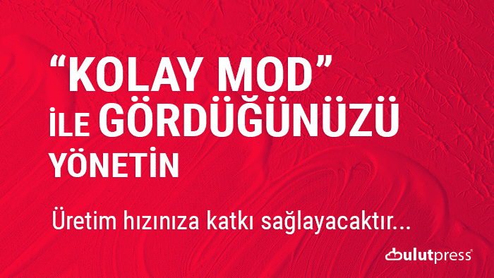 Kolay Mod Seçeneği ile web sitenizde gördüğünüz ye