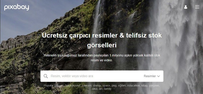 pixabay ücretsiz resim kütüphanesi