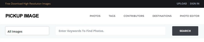 pickup image resim kütüphanesi bedava
