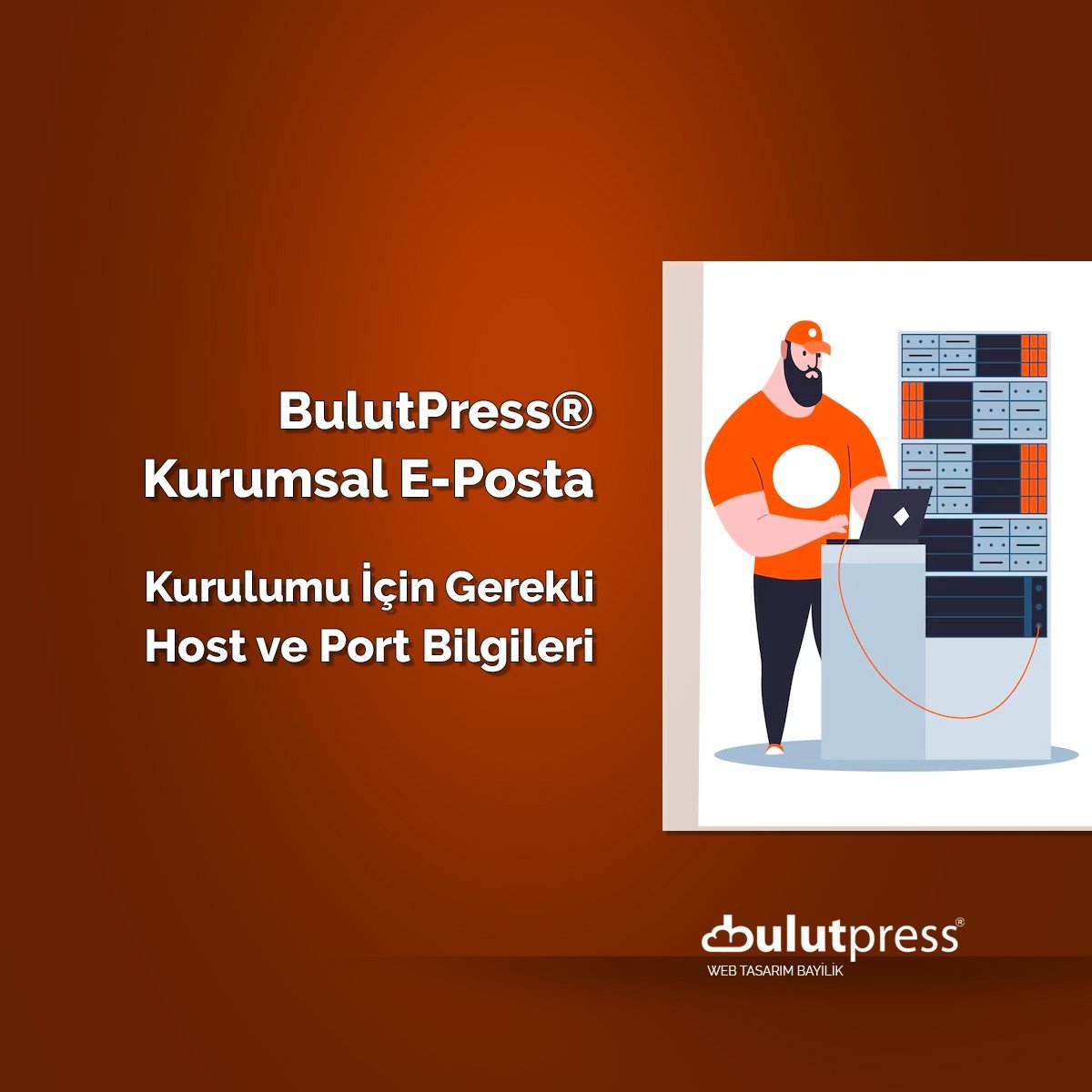 kurumsal eposta kurulumu için host ve port