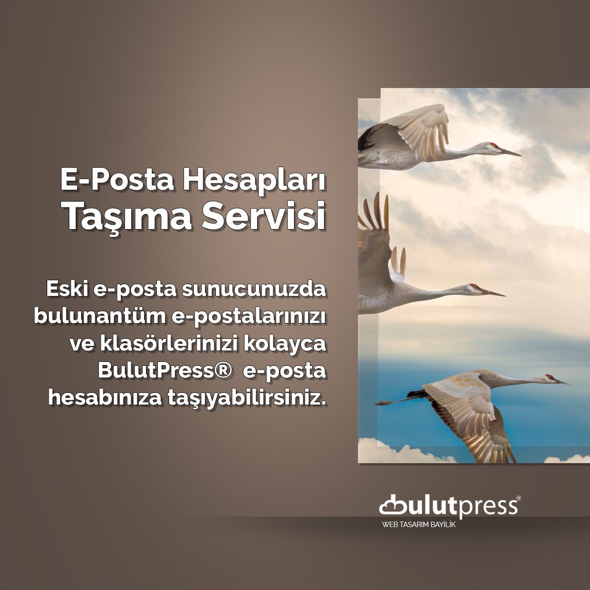 eposta hesapları taşıma servisi