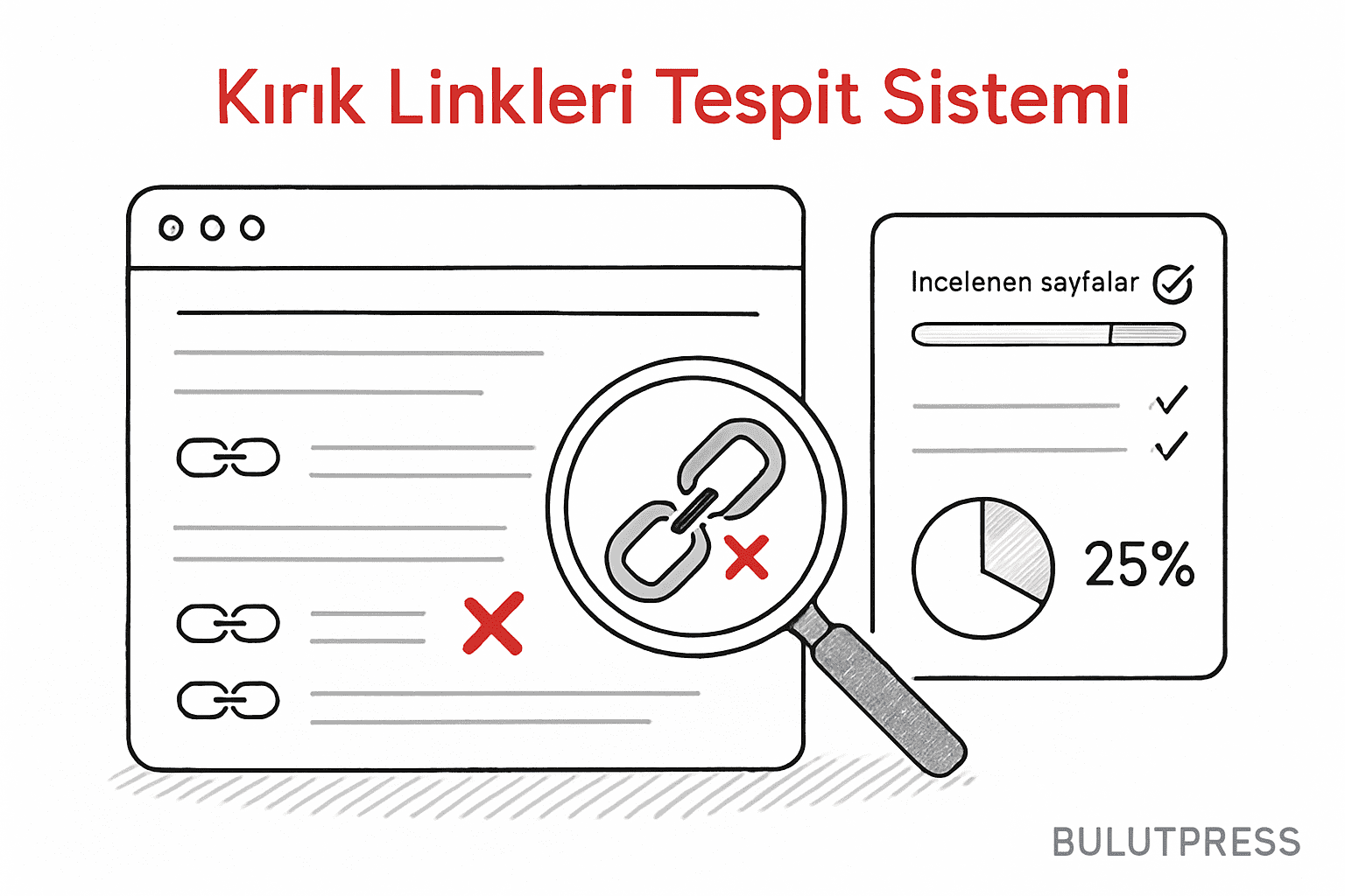 Dahili Kırık Linkleri Tespit Sistemi