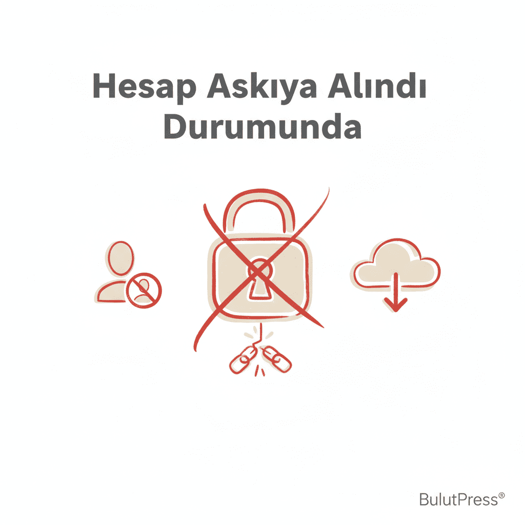 Hesap Askıya Alındı Durumunda
