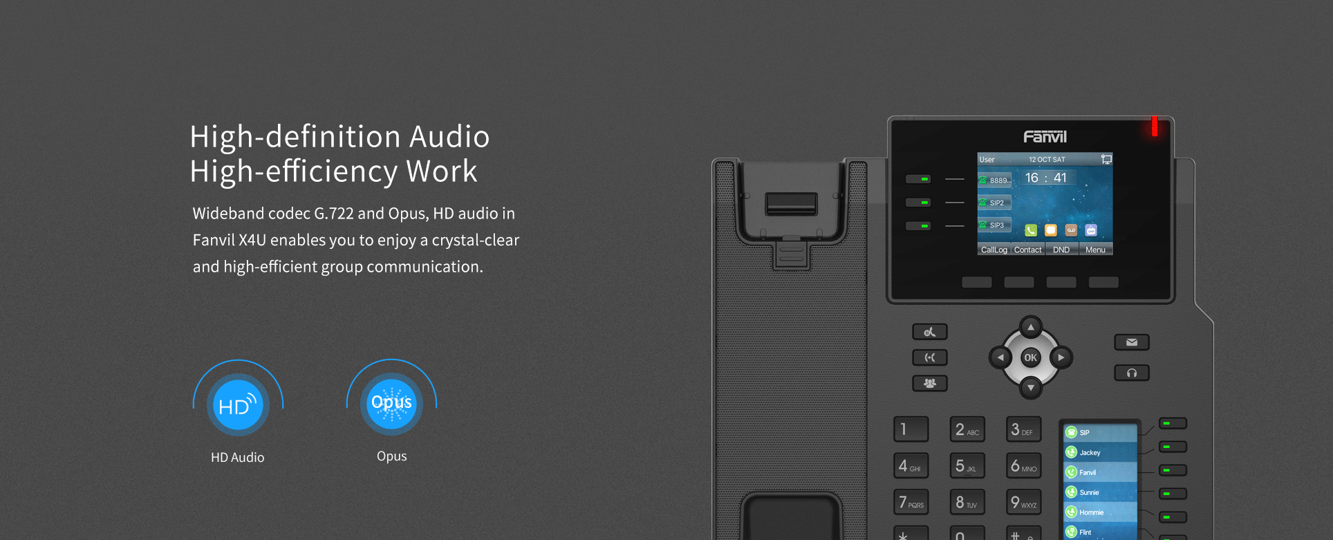 fanvil x4u ip telefon