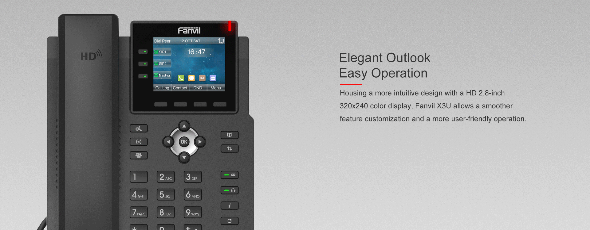 Fanvil X3U İp Telefon4