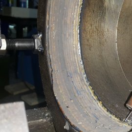 Seyyar Borvek 160 mm kaynak otomasyonu