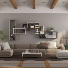 Kitaplık ve Çalışma Masaları 12