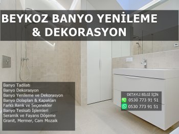 Beykoz Banyo Yenileme ve Tadilatı