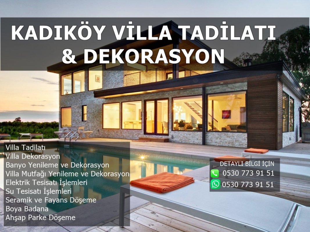 Kadıköy Villa Tadilatı ve Dekorasyonu