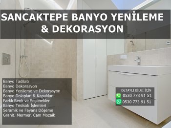 Sancaktepe Banyo Yenileme ve Tadilatı