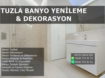 Tuzla Banyo Yenileme ve Tadilatı