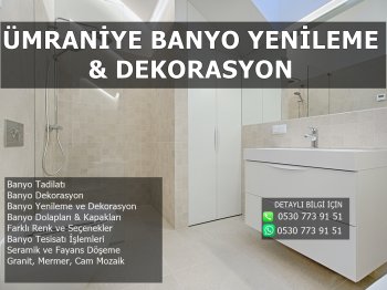 Ümraniye Banyo Yenileme ve Tadilatı