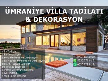 Ümraniye Villa Tadilatı ve Dekorasyonu