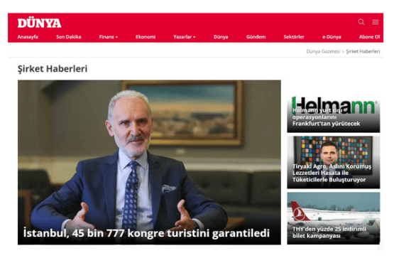 Helmann yurt dışı operasyonlarını Frankfurt'tan yürütecek