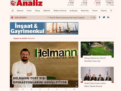 HELMANN YURT DIŞI OPERASYONLARINI GENİŞLETİYOR