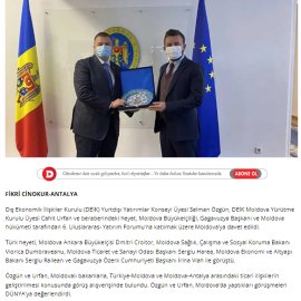 Dünya / Türkiye-Moldova ilişkilerini daha ileri boyuta taşımak istiyoruz