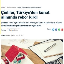 ntv.com / Çinliler, Türkiye'den konut alımında rekor kırdı