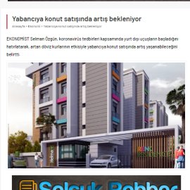 selcukhaber.com / Yabancıya konut satışında artış bekleniyor
