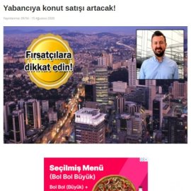 emlakkulisi.com / Yabancıya konut satışı artacak