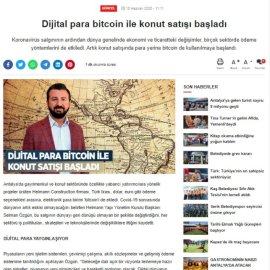 akdenizmanset.com.tr / Dijital para bitcoin ile konut satışı başladı