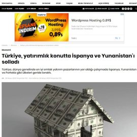 Star.com.tr / Türkiye, yatırımlık konutta İspanya ve Yunanistan'ı solladı