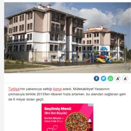 Milliyet.com.tr / Türkiye, yatırımlık konutta İspanya ve Yunanistan'ı solladı