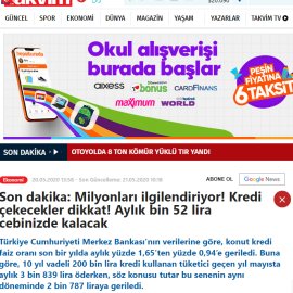 Takvim.com.tr / Son dakika: Milyonları ilgilendiriyor!