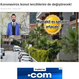 Emlak Kulusi / Koronavirüs konut tercihlerini de değiştirecek!