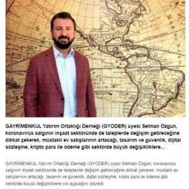 Haberler.com / Koronavirüs konut tercihlerini de değiştirecek