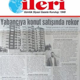 Ileri Gazetesi / 01 OCAK